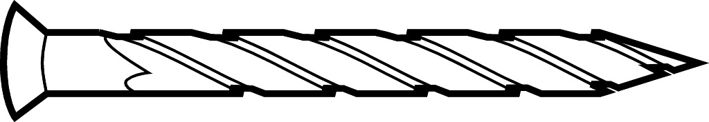 Schraubnägel   3,4 x  40 verzinkt